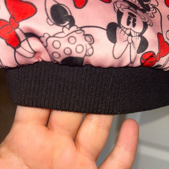 Disney Minnie Mouse Satin Bomber Jacket - Picture 4 of 5
